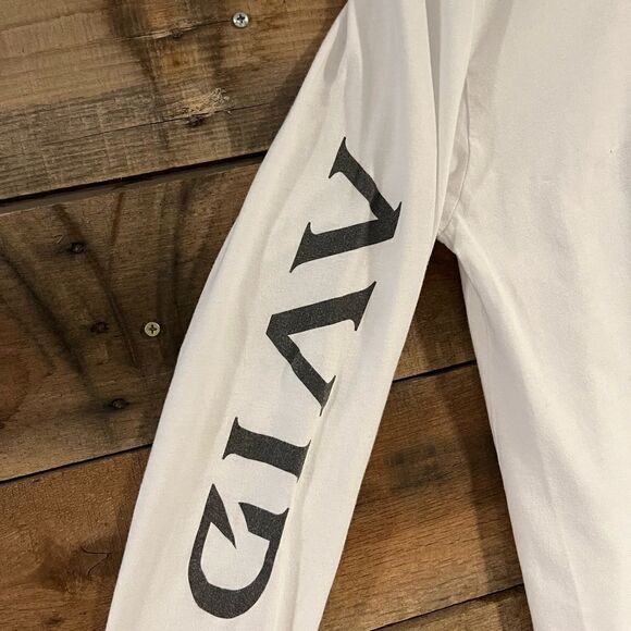 AVID white long sleeve fishing T - M - 🙂3/$15 - Picture 5 of 9